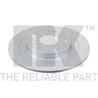 Jeu de 2 disques de frein arrière NK OEM 42510TV0E00