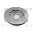 NK 312666 - Jeu de 2 disques de frein avant