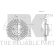 NK 312666 - Jeu de 2 disques de frein avant