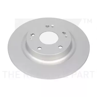 Jeu de 2 disques de frein arrière NK 312675