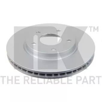 Jeu de 2 disques de frein avant NK OEM 5105513AA