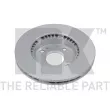 NK 313234 - Jeu de 2 disques de frein avant
