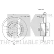 NK 313261 - Jeu de 2 disques de frein arrière