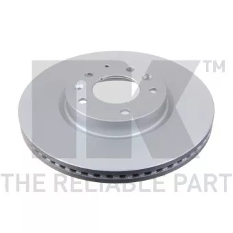 Jeu de 2 disques de frein avant NK OEM G33Y3325X