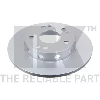 Jeu de 2 disques de frein avant NK OEM 2014210812