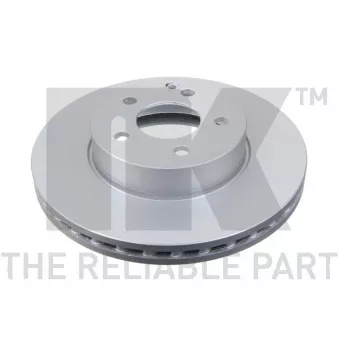 Jeu de 2 disques de frein avant NK OEM A2044212512