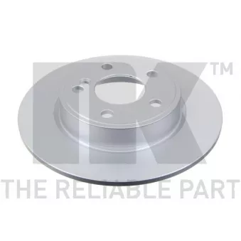 Jeu de 2 disques de frein arrière NK OEM A2464230412