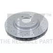 NK 3133124 - Jeu de 2 disques de frein avant