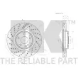 NK 3133124 - Jeu de 2 disques de frein avant