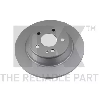Jeu de 2 disques de frein arrière NK OEM A4474230012