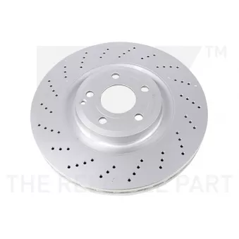 Jeu de 2 disques de frein avant NK OEM 2184210412