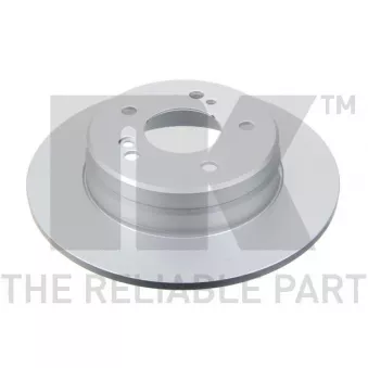 Jeu de 2 disques de frein arrière NK OEM 2034230012