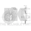 NK 313346 - Jeu de 2 disques de frein avant