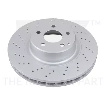 Jeu de 2 disques de frein avant NK OEM A2204210812