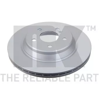 Jeu de 2 disques de frein arrière NK OEM A2204230212