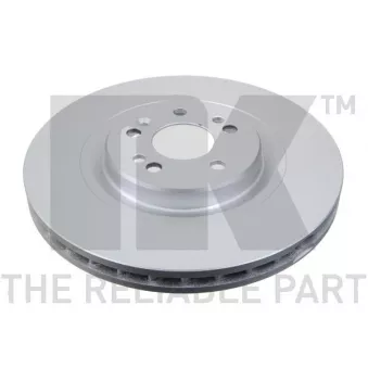 Jeu de 2 disques de frein avant NK OEM A1634210312