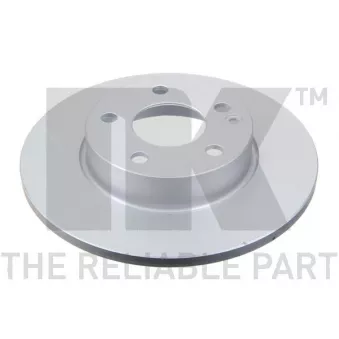 Jeu de 2 disques de frein avant NK OEM 1694210012