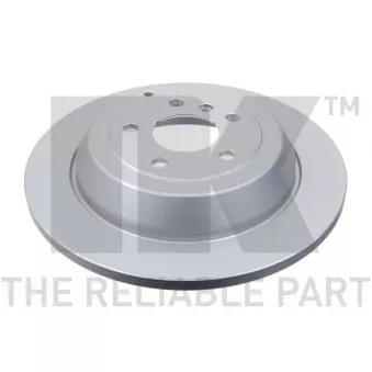 Jeu de 2 disques de frein arrière NK OEM A1644230512