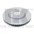 NK 313420 - Jeu de 2 disques de frein avant