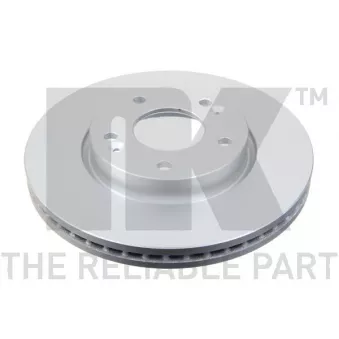 Jeu de 2 disques de frein avant NK OEM K517123K010
