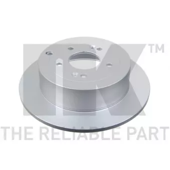 Jeu de 2 disques de frein arrière NK OEM 584112B000