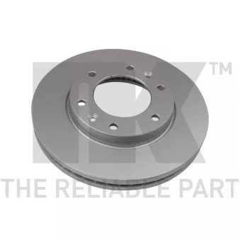 Jeu de 2 disques de frein avant NK OEM 517124H500