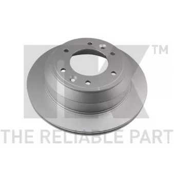 Jeu de 2 disques de frein arrière NK OEM 584114H300
