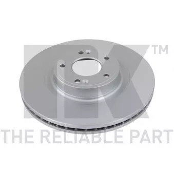 Jeu de 2 disques de frein avant NK 313451