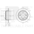NK 313463 - Jeu de 2 disques de frein arrière