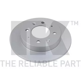 Jeu de 2 disques de frein arrière NK OEM 584112F100