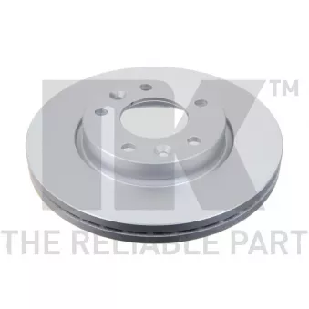 Jeu de 2 disques de frein avant NK OEM 0K55B33251