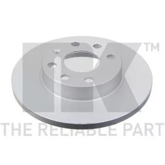 Jeu de 2 disques de frein avant NK OEM 569030