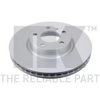 Jeu de 2 disques de frein avant NK OEM 90344650