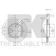NK 313625 - Jeu de 2 disques de frein avant