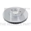 NK 313629 - Jeu de 2 disques de frein avant