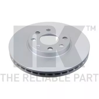 Jeu de 2 disques de frein avant NK 313629