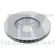 NK 313629 - Jeu de 2 disques de frein avant