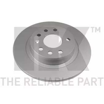 Jeu de 2 disques de frein arrière NK OEM 569122