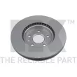 NK 313669 - Jeu de 2 disques de frein avant