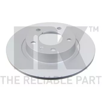 Jeu de 2 disques de frein arrière NK OEM 569418