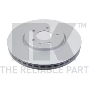 Jeu de 2 disques de frein avant NK OEM 569077