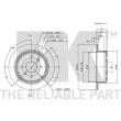 NK 313721 - Jeu de 2 disques de frein arrière