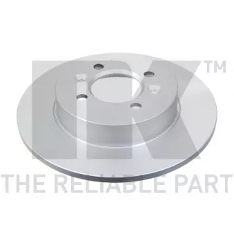 Jeu de 2 disques de frein arrière NK OEM 7700800002