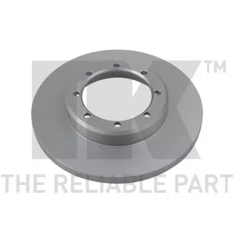 Jeu de 2 disques de frein arrière NK OEM 432067943R