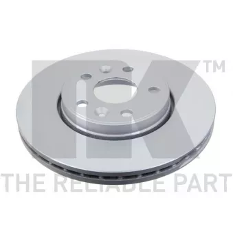 Jeu de 2 disques de frein avant NK OEM 7701208848