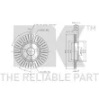 NK 314055 - Jeu de 2 disques de frein avant