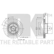 NK 314412 - Jeu de 2 disques de frein avant