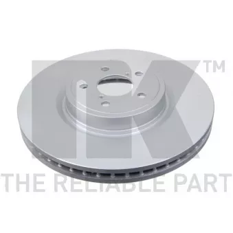 Jeu de 2 disques de frein avant NK OEM 26300AG001