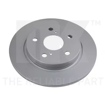 Jeu de 2 disques de frein arrière NK OEM 4243102170