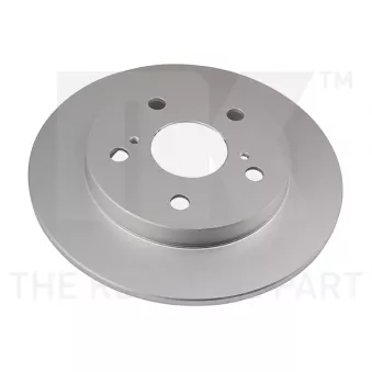 Jeu de 2 disques de frein arrière NK OEM 4243102190